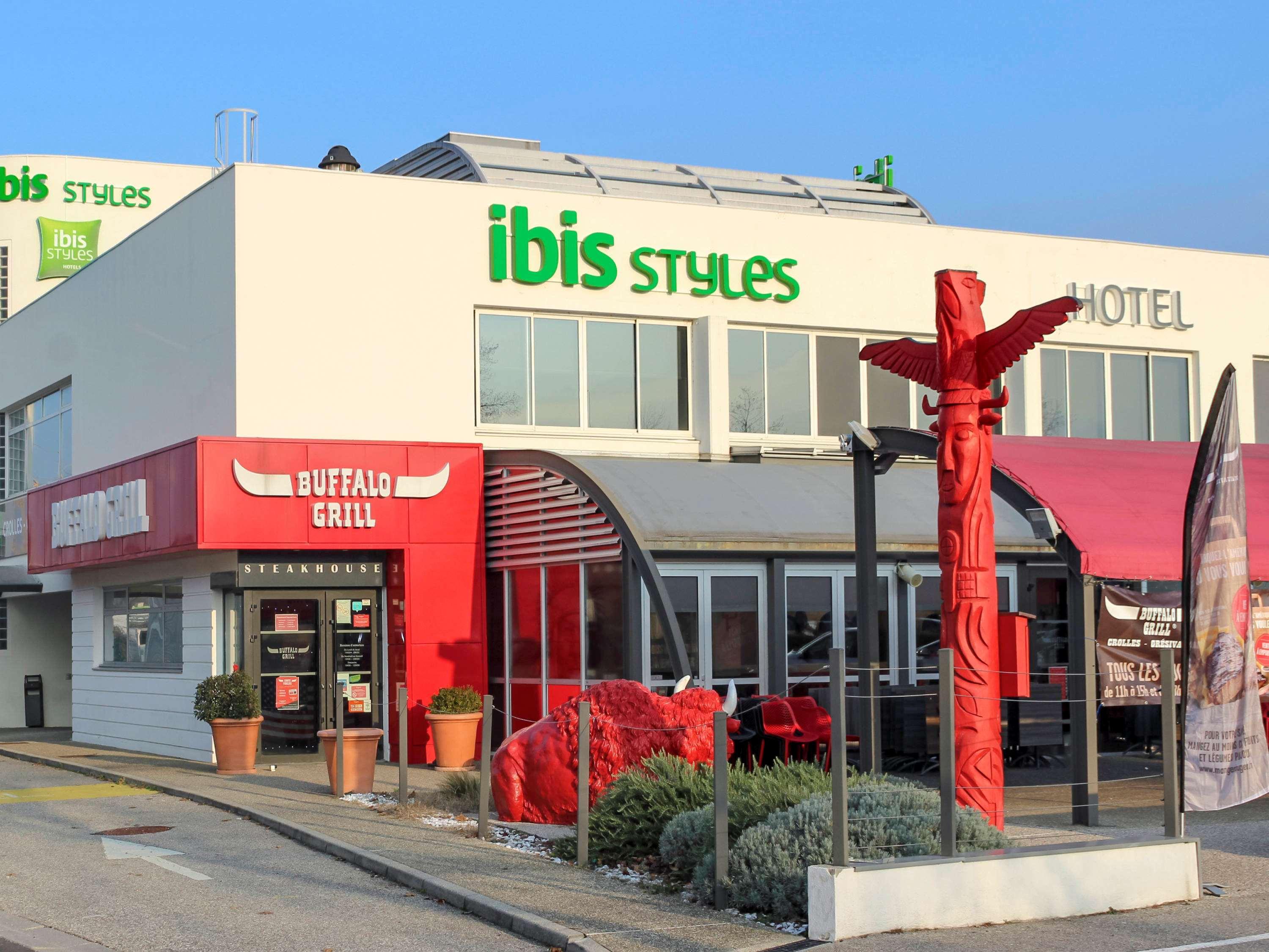 Hotel Ibis Styles Crolles Grenoble A41 Zewnętrze zdjęcie